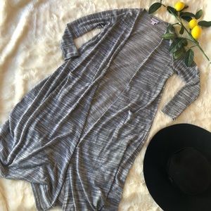 Duster style, long sleeve cardigan- LuLaRoe Sarah